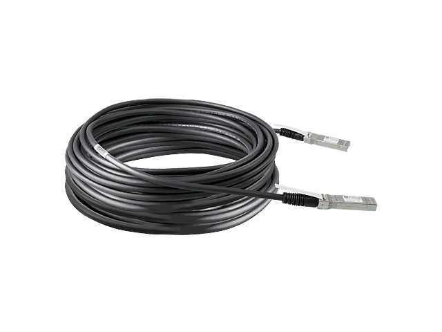 HPE C-Series SFP+ to SFP+ Copper 5.0m DAC InfiniBand/fibre optic cable 5 m SFP+ Black