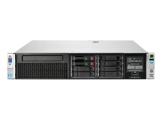HPE StoreEasy 3830 Opslagserver Rack (2U) Ethernet LAN Zwart, Zilver E5-2609