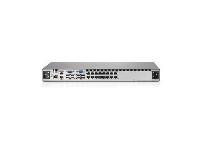 AF618A HPE 0x2x16 KVM Server Console Switch G2 with Virtual Media CAC Software