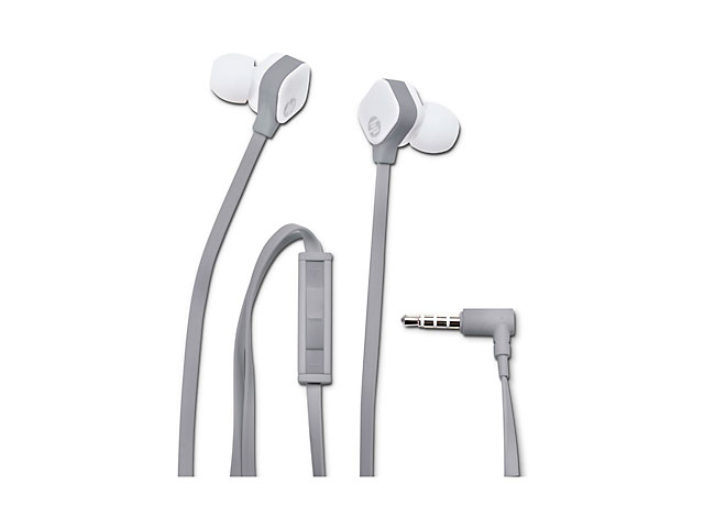 HP H2300 Headset Bedraad In-ear Oproepen/muziek Grijs