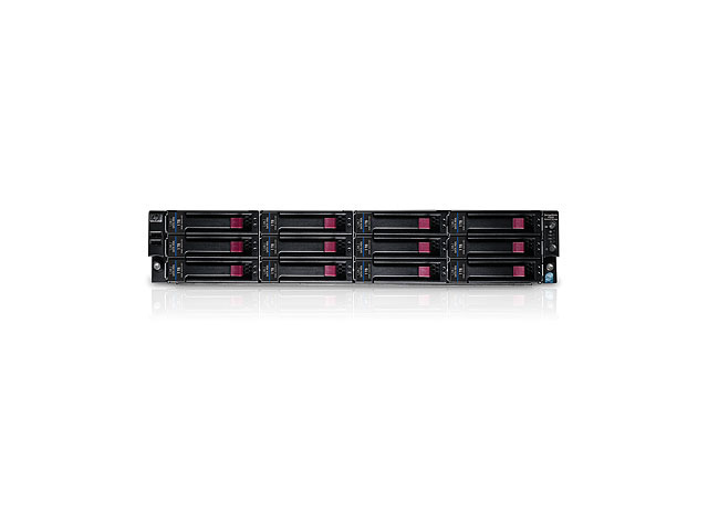 HPE StorageWorks X1600 NAS Rack (2U) Intel® Xeon® 5000 reeks E5520 6 GB DDR3 5,4 TB HDD Zwart