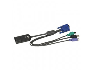 HPE AF604A toetsenbord-video-muis (kvm) kabel Zwart