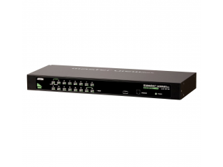 Q1F44A HPE ATEN CS1304 G2 0x1x4 Analog KVM-switch Rack-montage Zwart