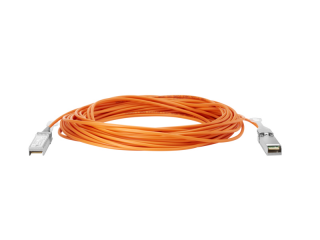 HPE Q9S70A InfiniBand en Glasvezelkabel 15 m SFP28 Oranje