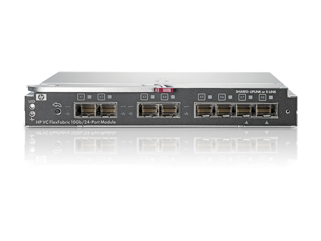 HPE BladeSystem Virtual Connect FlexFabric 10Gb/24-port Managed Zwart