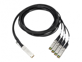 HPE 100GB QSFP28 3m InfiniBand en Glasvezelkabel QSFP+ 4x QSFP+ Aluminium, Zwart