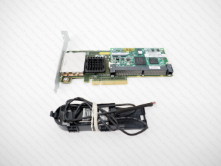 HPE Smart Array P411/1G FBWC 2-ports Ext PCIe x8 SAS Controller