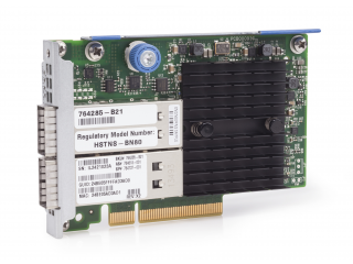 HPE InfiniBand FDR/Ethernet 10Gb/40Gb 2-port 544+FLR-QSFP Adapter Intern Ethernet / Fiber 40000 Mbit/s