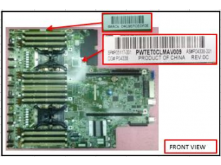 P05117-001 HPE CL2800 Gen10 System board