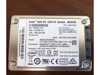 SSDSC1BG800G4 Intel DC S3610 800GB SSD 1.8in SATA