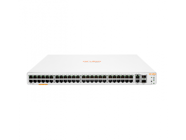 HPE Aruba Networking Aruba Instant On 1960 48G 2XGT 2SFP+ Managed L2+ Gigabit Ethernet (10/100/1000) 1U Wit