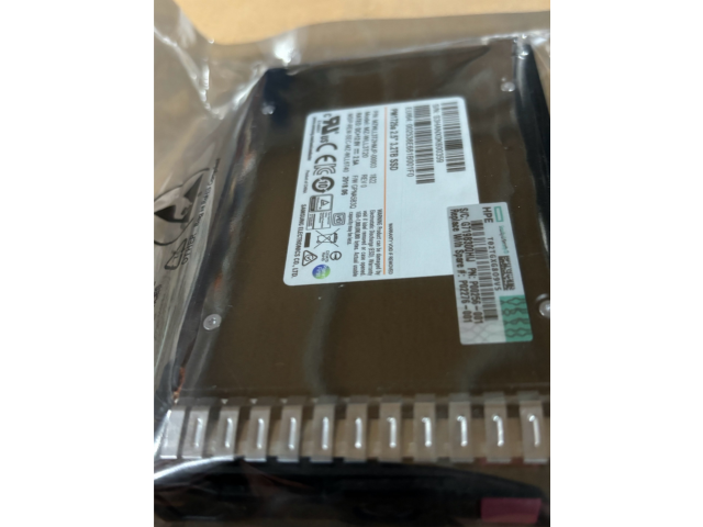 P00252-B21NL-TRAY HPE CL 3.2TB NVMe Mixed Use SFF 2.5in 15mm Samsung PM1725a SSD - No label on the front of the tray