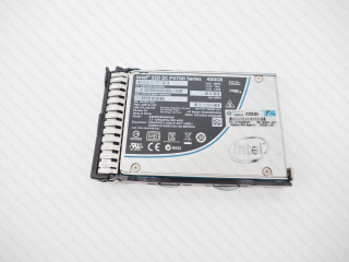 HPE 400GB NVMe X4 WI SFF SCN U.2 SSD, No label on the front of the tray