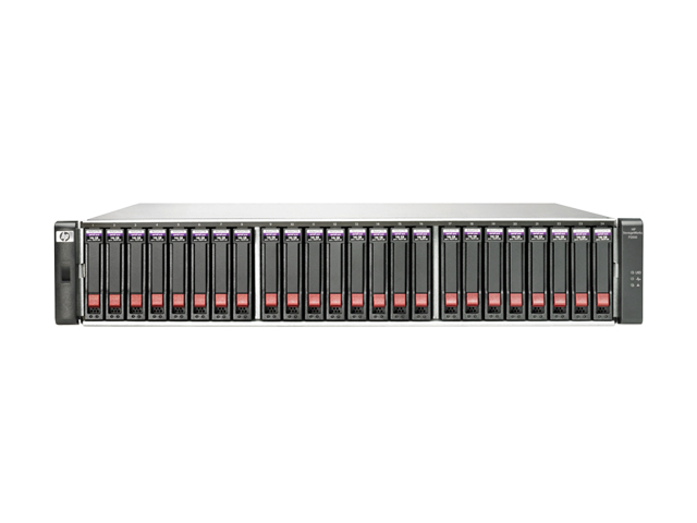 HPE P2000 G3 MSA FC Dual Controller SFF Modular Smart Array System disk array Rack (2U)