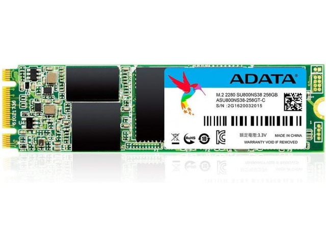 ASU800NS38-256GT-C ADATA SU800 M.2 2280 256GB SSD - nog enkele beschikbaar