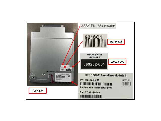 HPE 854194-B21 network switch module 10 Gigabit Ethernet