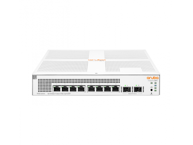HPE Aruba Networking Aruba Instant On 1930 Managed L2+ Gigabit Ethernet (10/100/1000) Power over Ethernet (PoE) 1U Wit