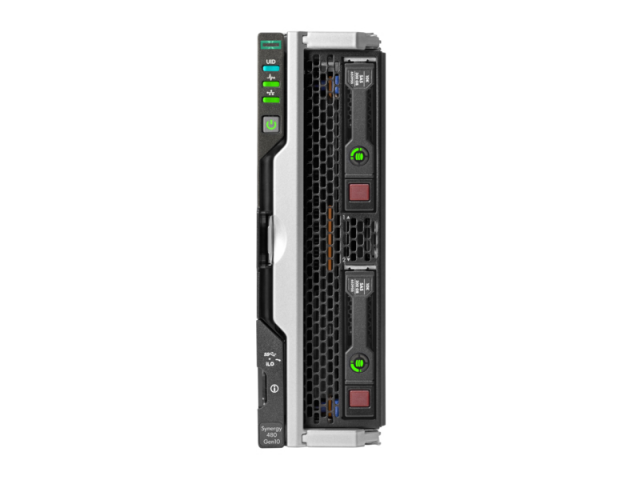 HPE Synergy 480 Gen10 server Blade 2xG-6130 (2.1GHz 16C) 64GB P204i-c SAS Performance Compute Module