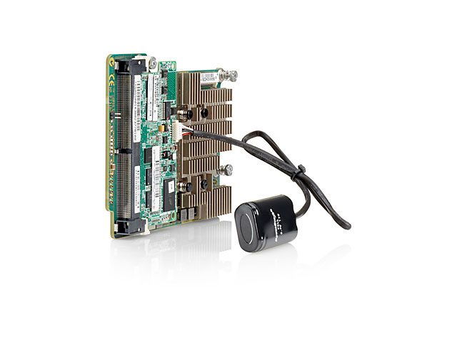 HPE SmartArray P731m/2GB FBWC 6Gb 4-ports Ext Mezzanine SAS RAID controller PCI Express x8 3.0 6 Gbit/s