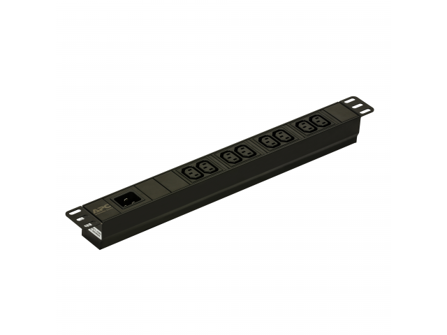 APC Easy PDU EPDU1016B, Basic, 1U, 16A, 230V, (8x)C13, C20 stekker