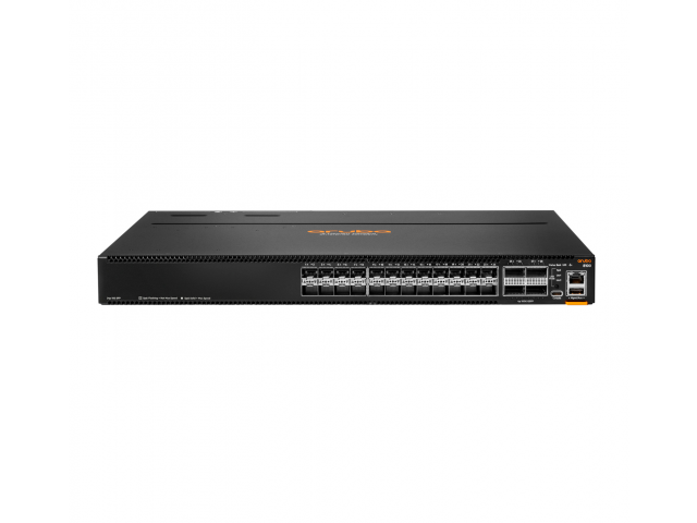 HPE Aruba Networking CX 8100 24x10G SFP+ 4x40/100G QSFP28 FB Airflow 3Fan 2AC PSU Managed L3 1U