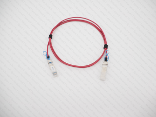 CABLE-3PO,PANDUIT Passive 2M RED Direct Attach Cable Assembly (Q6P24A,PSF1PZA2MRD)