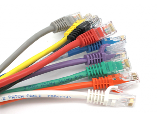 R6W55A, CABLE-3PO,ZERO CONNECT CAT5E RED 5FT ROLLOVER CBL (Z5E4M8SBRSBF005)