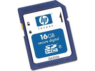 Q6305A HP PNY 16GB SHDC Flash Card