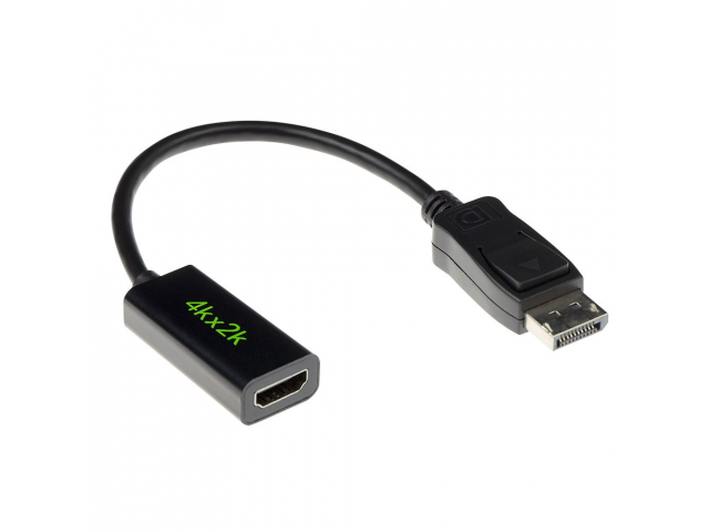 HP ACT DisplayPort M - HDMI-A F 15cm