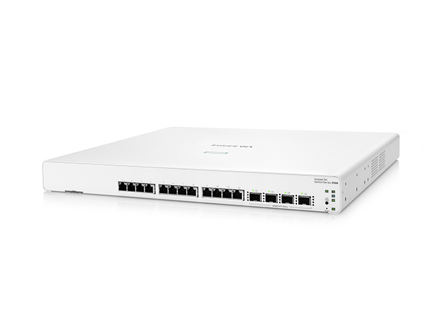 HPE Aruba Networking Aruba Instant On 1960 12XGT 4SFP+ Managed L2+ 10G Ethernet (100/1000/10000) 1U White