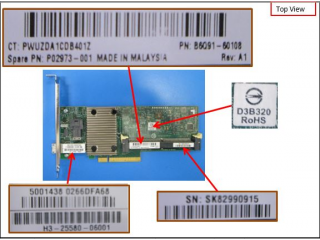 P02973-001HP SPS-PCA P1224 RAID Ctrl 4i/4e w/o encryption