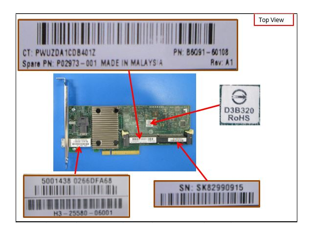 P02973-001HP SPS-PCA P1224 RAID Ctrl 4i/4e w/o encryption