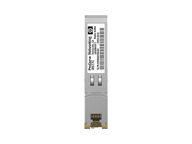 HPE X120 1G SFP RJ-45 T network transceiver module Copper 1000 Mbit/s