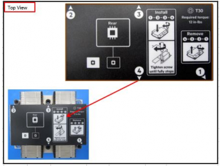 868261-001 HPE SPS-Heatsink stnd narrow pitch