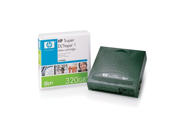 HPE C7980A backup storage media Blank data tape 160 GB SDLT 1.27 cm