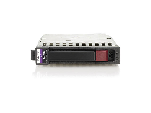 512547-B21 HPE 146GB 6G SAS 15K rpm SFF (2.5-inch) Dual Port Enterprise HDD