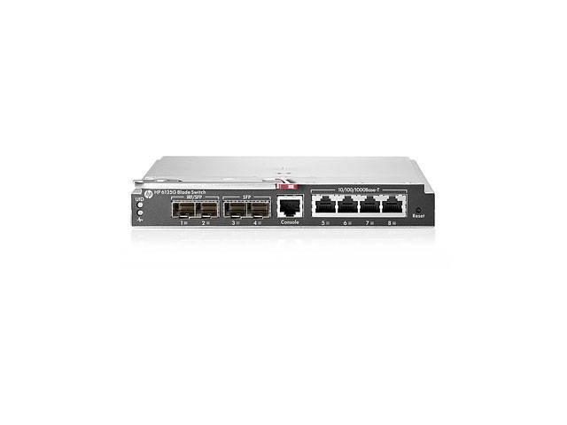 HPE BladeSystem 658247-B21 network switch Managed Gigabit Ethernet (10/100/1000) Black, Silver