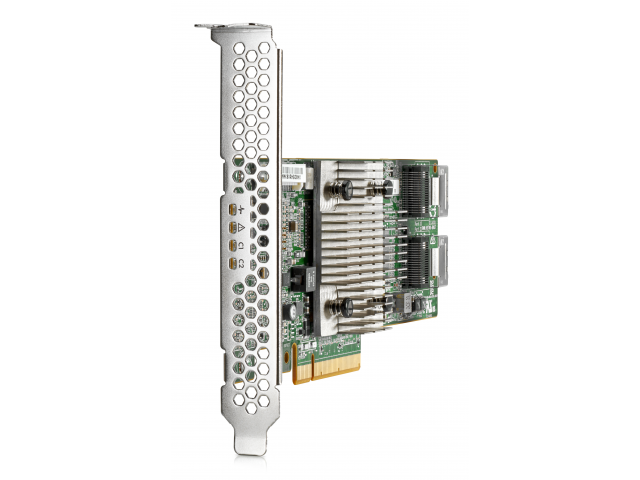 HPE H240 12Gb 2-ports Int Smart Host Bus Adapter RAID controller PCI Express x8 3.0 12 Gbit/s