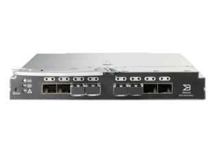 HPE Brocade 8Gb SAN Switch 8/24c - Switch - verwaltet Managed Zilver, Zwart