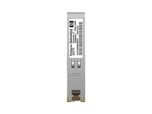 HPE X121 1G SFP RJ45 T Transceiver network media converter 1000 Mbit/s