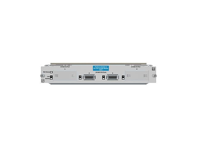 HPE 2-port CX4 network switch module 10 Gigabit