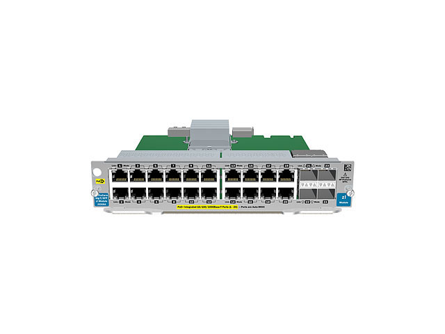 HPE 20-port Gig-T PoE+ / 2-port 10GbE SFP+ v2 network switch module Gigabit Ethernet