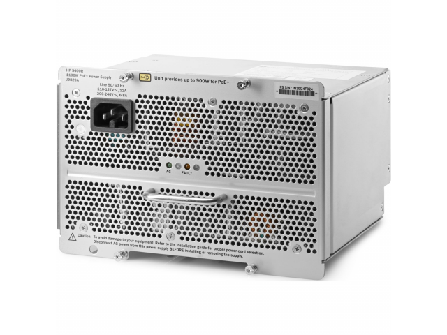 HPE Aruba Networking 5400R 1100W PoE+ zl2 PS switchcomponent Voeding