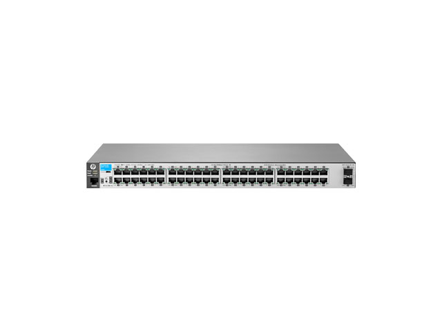 HPE 2530-48G-2SFP+ Managed L2 Gigabit Ethernet (10/100/1000) Stainless steel