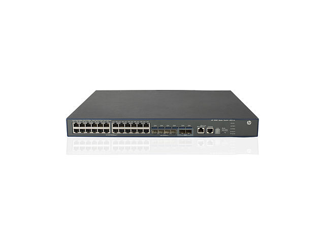 HPE A 5500-24G-4SFP HI Switch L3 Black