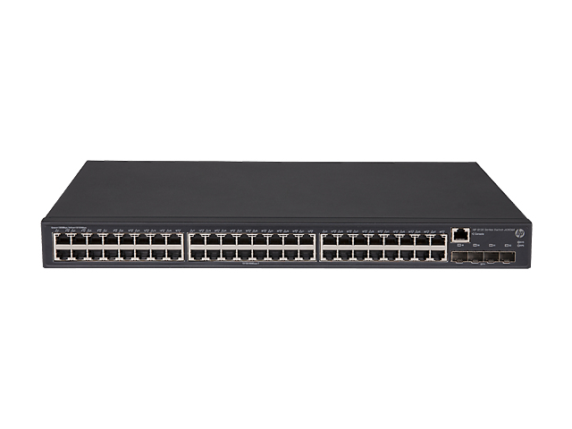 HPE FlexNetwork 5130 48G 4SFP+ EI Managed L3 Gigabit Ethernet (10/100/1000) 1U Black