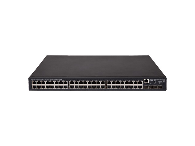 HPE 5130-48G-PoE+-4SFP+ (370W) EI Managed L3 Gigabit Ethernet (10/100/1000) Power over Ethernet (PoE) 1U Zwart