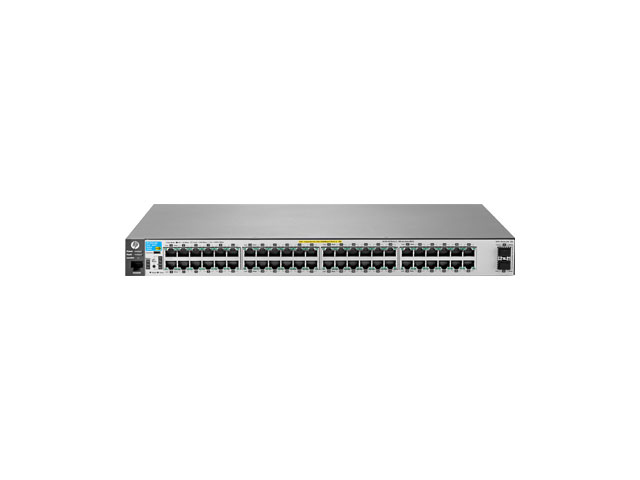 HPE 2530-48G-PoE+-2SFP+ Managed L2 Gigabit Ethernet (10/100/1000) Power over Ethernet (PoE) Stainless steel