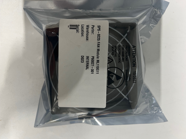 P60827-001 HPE SPS-9225 Redundant Fan Module, ML110 G11