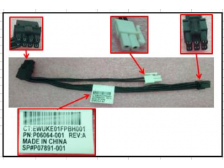 P07891-001, HPE Cable Kit, DL20 G10 Plus